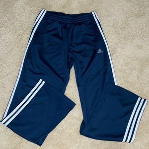 Adidas 3 stripe pants in Navy; Size: S